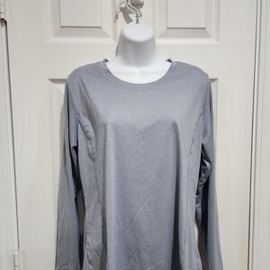 Ridgecut Toughwear Women’s Medium Lt. Blue Wicking Long Sleeve Pullover T-Shirt